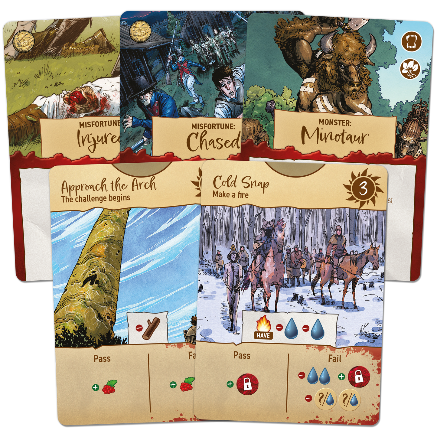 Corps of Discovery board game cards