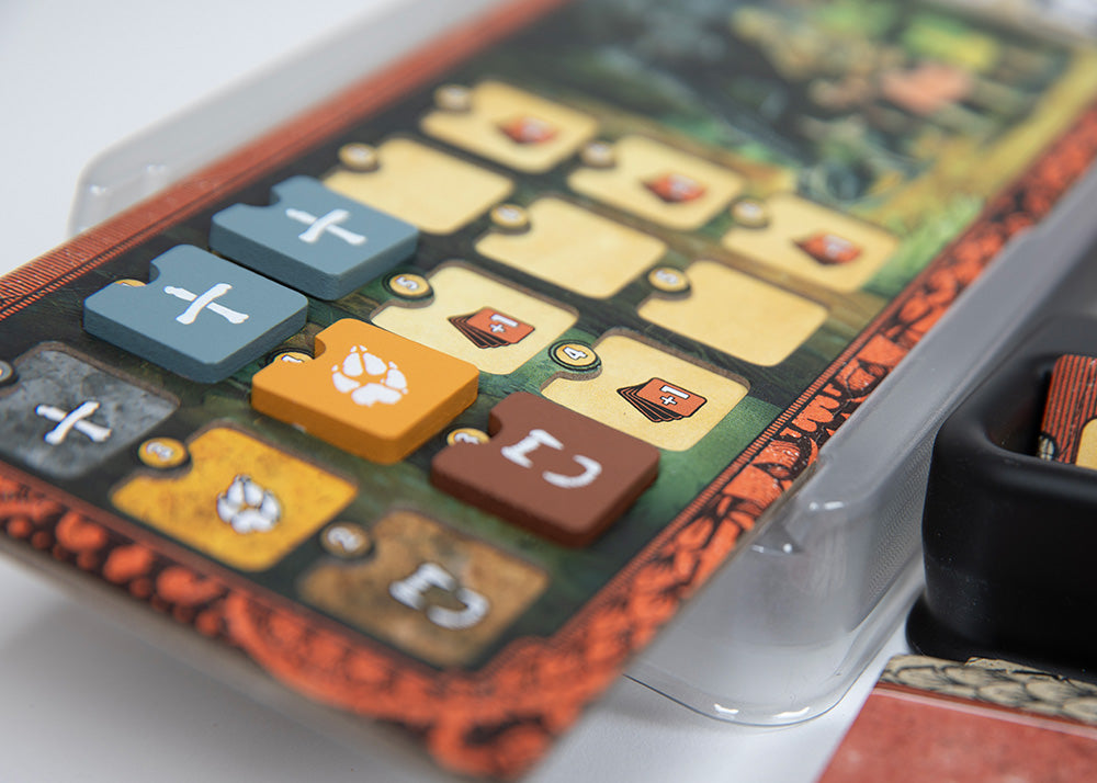 Harrow County board game deluxe wood tokens