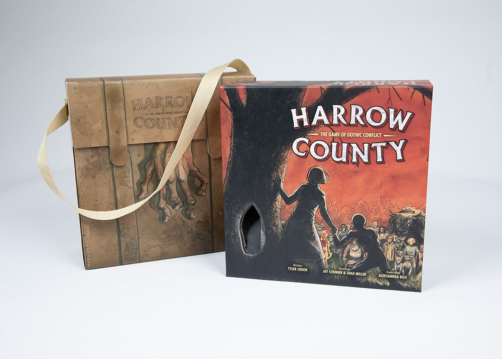 Harrow County board game satchel edition