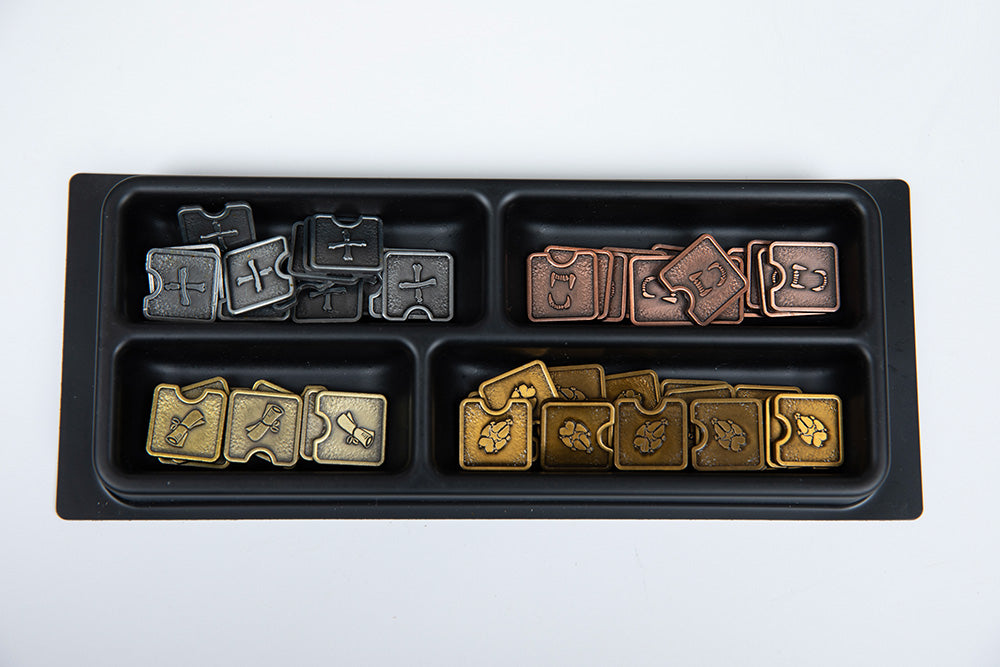 Harrow County board game satchel edition metal tokens