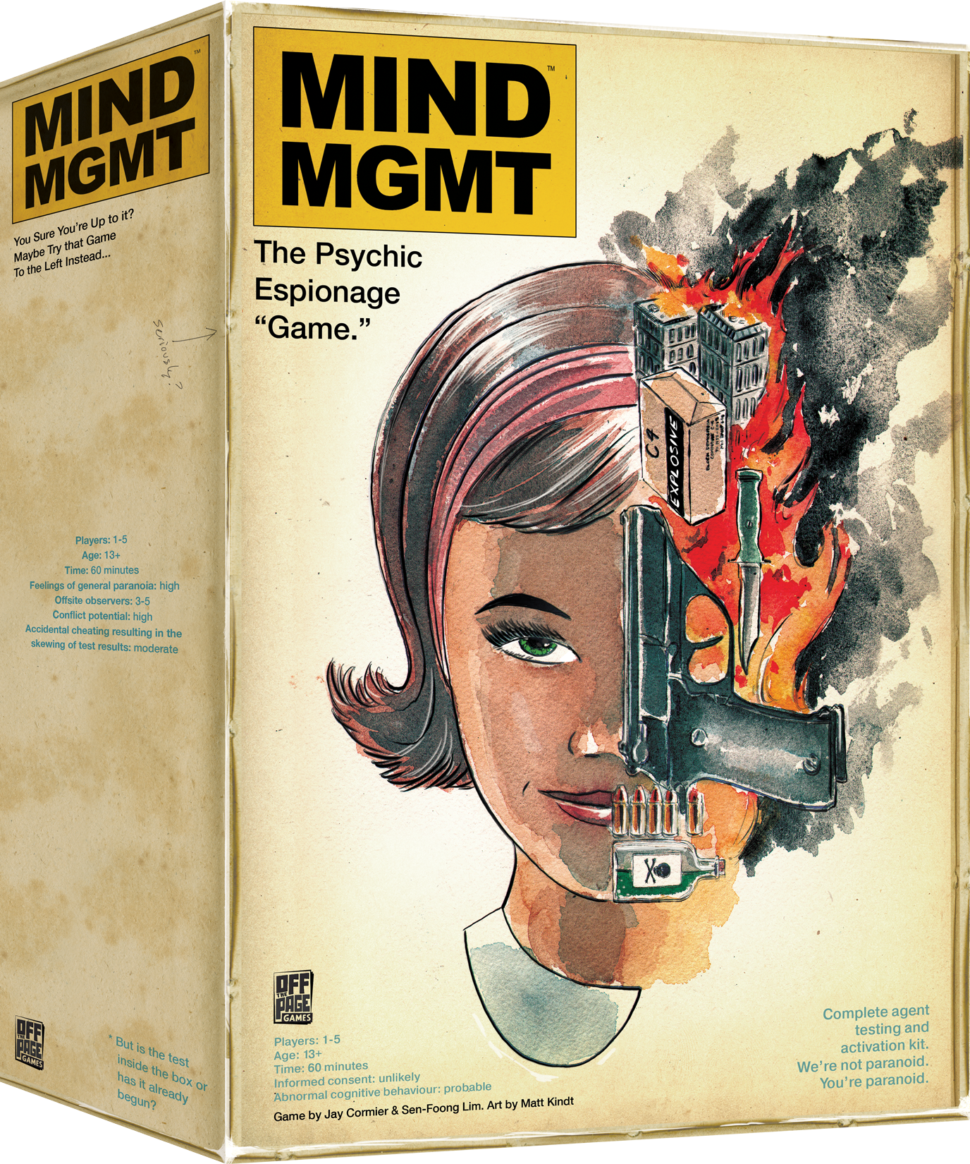 MIND MGMT: The Psychic Espionage "Game"
