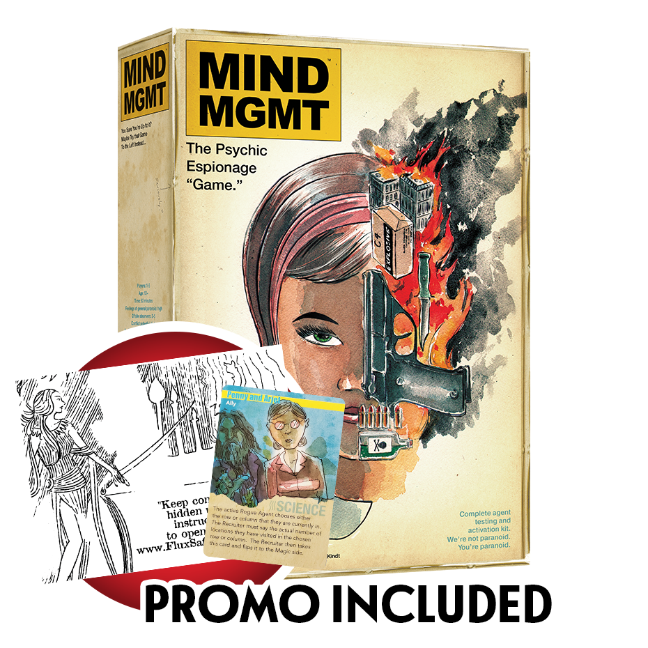 MIND MGMT: The Psychic Espionage "Game"