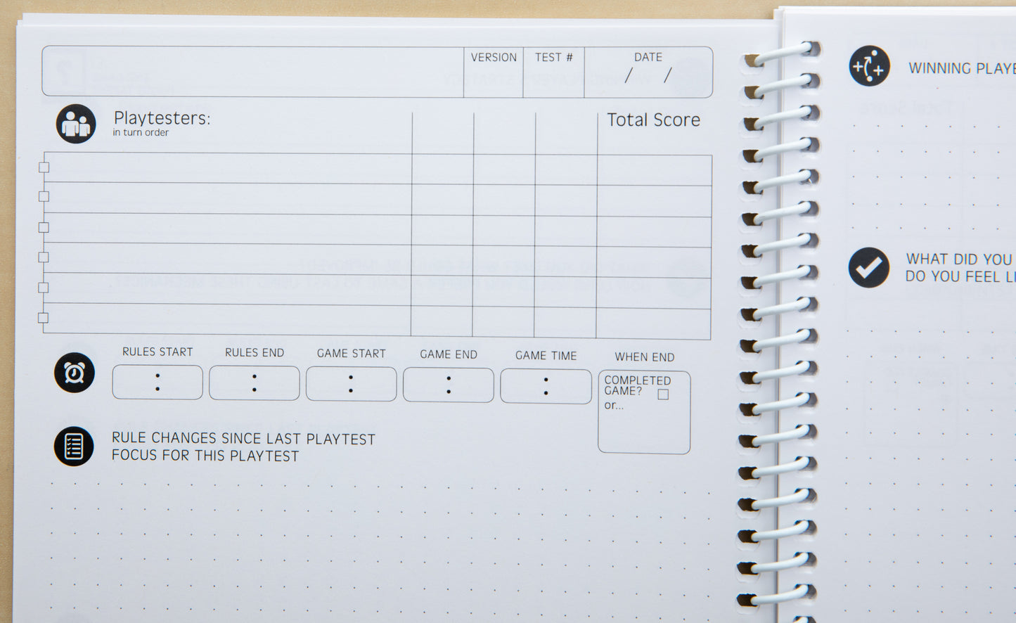 Fail Faster Playtesting Journal