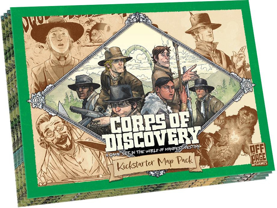 Kickstarter Maps (Physical Copy) – Off The Page Games Store