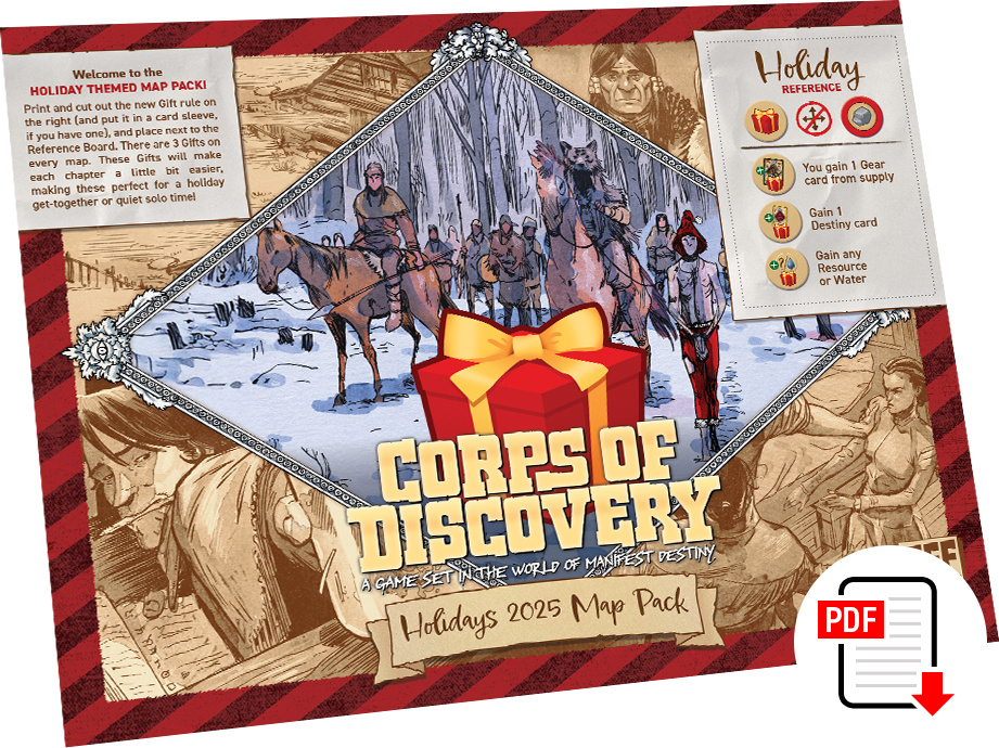 Holiday Themed Maps (Downloadable)