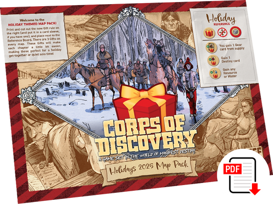 Holiday Themed Maps (Downloadable)