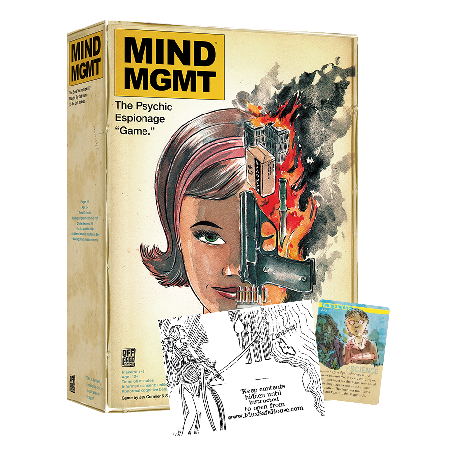MIND MGMT: The Psychic Espionage "Game"