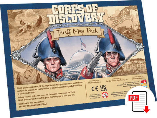 Corps of Discovery Tariff Map Pack (Downloadable)